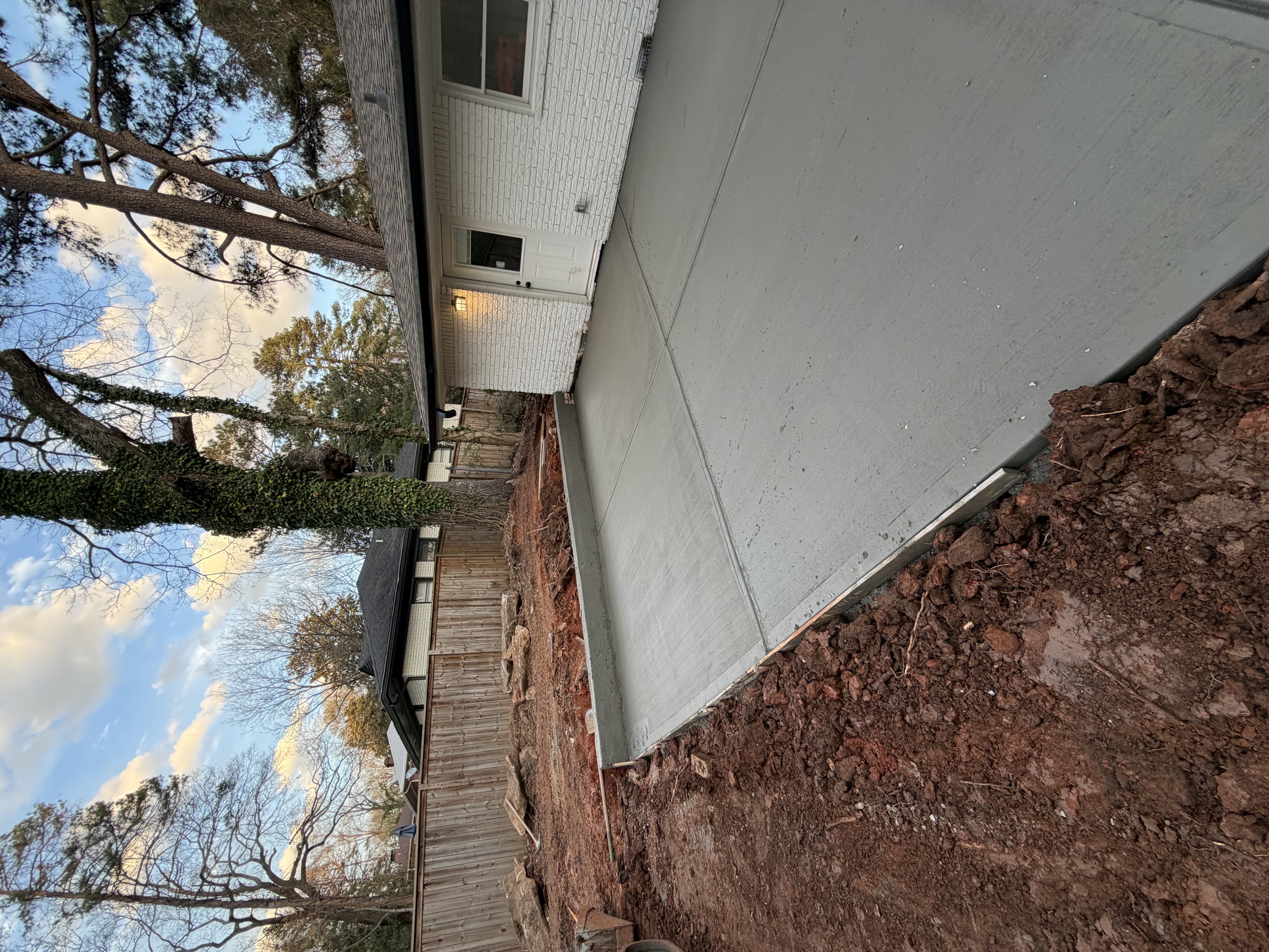 Backyard Concrete Patio — DeKalb County, GA — DeKalb Concrete